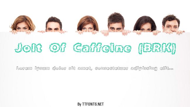 Jolt Of Caffeine (BRK) example